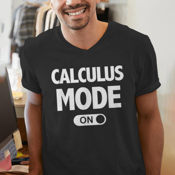 Math Calculus Mode On Teacher T-Shirt Men's V-Neck T-Shirt, funny gift Math Calculus Mode On Teacher T-Shirt Men's V-Neck T-Shirt, funny gift