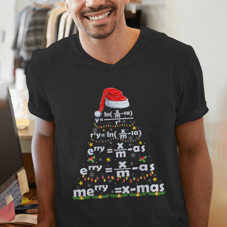 Math Equation Merry X-Mas Math Teacher Christmas Humor Men Women Kids Men's V-Neck T-Shirt, funny gift Math Equation Merry X-Mas Math Teacher Christmas Humor Men Women Kids Men's V-Neck T-Shirt, funny gift