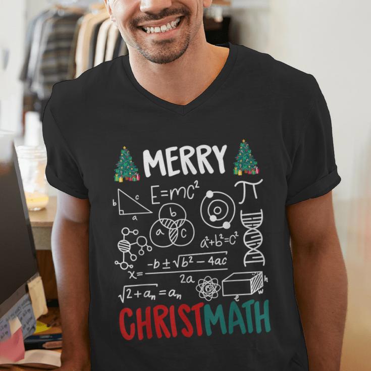 Merry Christmath – Math Christmas For Math Teacher For Men Women Kids Men's V-Neck T-Shirt, funny gift Merry Christmath – Math Christmas For Math Teacher For Men Women Kids Men's V-Neck T-Shirt, funny gift
