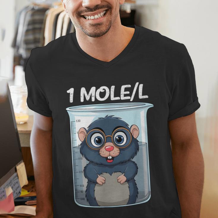 Mole Chemistry Chemist Student Science Teacher Men's V-Neck T-Shirt, Science Teacher Shirts, funny gift Mole Chemistry Chemist Student Science Teacher Men's V-Neck T-Shirt, Science Teacher Shirts, funny gift