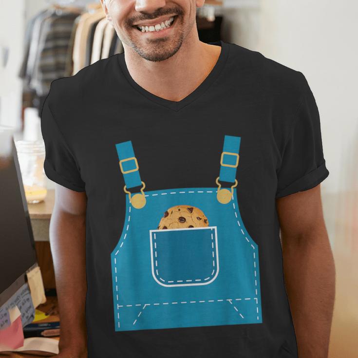 Mouse Halloween Costume Book Cookie Teacher Student Men's V-Neck T-Shirt, funny gift Mouse Halloween Costume Book Cookie Teacher Student Men's V-Neck T-Shirt, funny gift