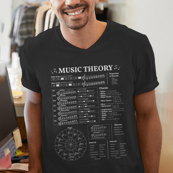 Music Theory Music Teacher Musician Learning School Men's V-Neck T-Shirt, funny gift Music Theory Music Teacher Musician Learning School Men's V-Neck T-Shirt, funny gift