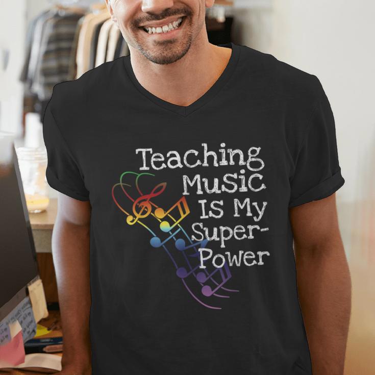 Music Teacher Men's V-Neck T-Shirt, funny gift Music Teacher Men's V-Neck T-Shirt, funny gift
