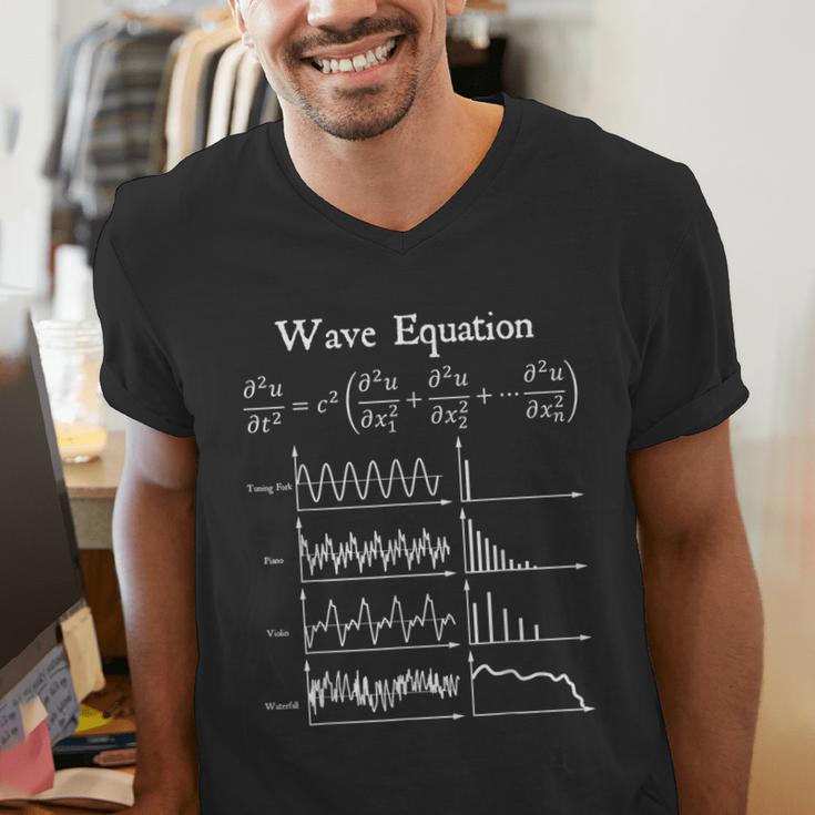Nerdy Wave Equation Music Physics Science Math Teacher Geek Men Women Girls Kids Men's V-Neck T-Shirt, Science Teacher Shirts, funny gift Nerdy Wave Equation Music Physics Science Math Teacher Geek Men Women Girls Kids Men's V-Neck T-Shirt, Science Teacher Shirts, funny gift
