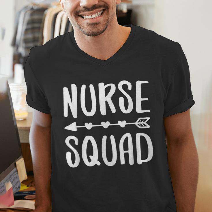 Nurse Squad Shirt Teacher Student Nursing Team For Men Women Girls Kids Men's V-Neck T-Shirt, funny gift