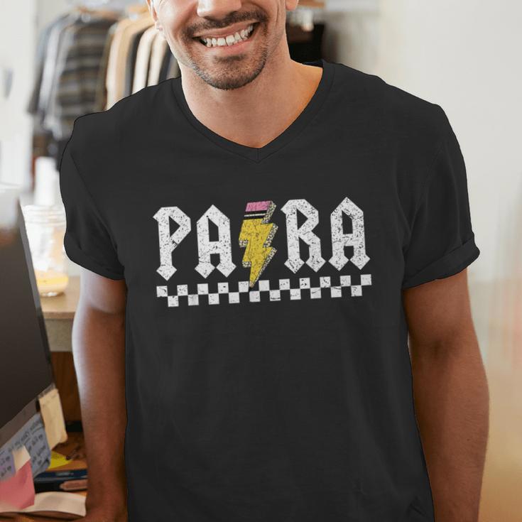 Para Squad Paraprofessional Para Teacher Men's V-Neck T-Shirt, funny gift Para Squad Paraprofessional Para Teacher Men's V-Neck T-Shirt, funny gift