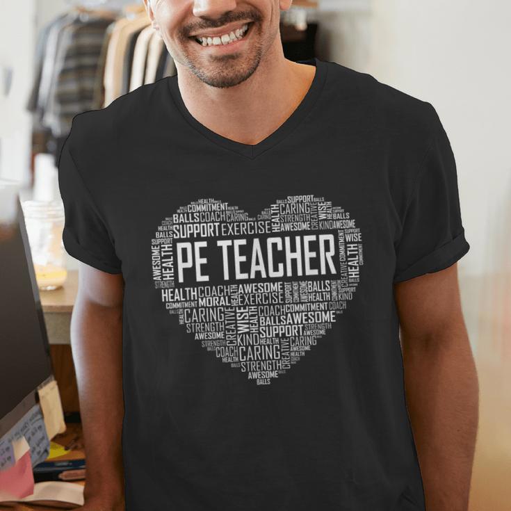PE Physical Education Teacher PEAppreciation Coach Men's V-Neck T-Shirt, Pe Teacher Shirts, funny gift PE Physical Education Teacher PEAppreciation Coach Men's V-Neck T-Shirt, Pe Teacher Shirts, funny gift