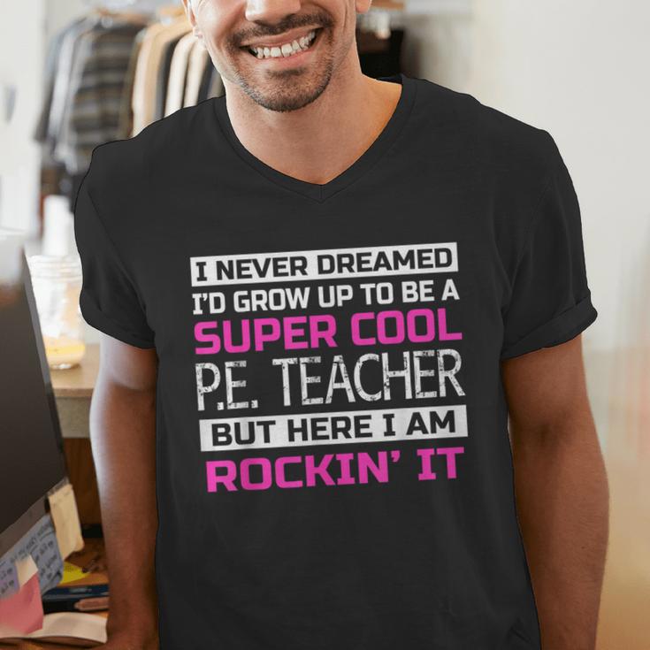 PE Teacher Shirt Physical Education Teacher Men's V-Neck T-Shirt, Pe Teacher Shirts, funny gift PE Teacher Shirt Physical Education Teacher Men's V-Neck T-Shirt, Pe Teacher Shirts, funny gift