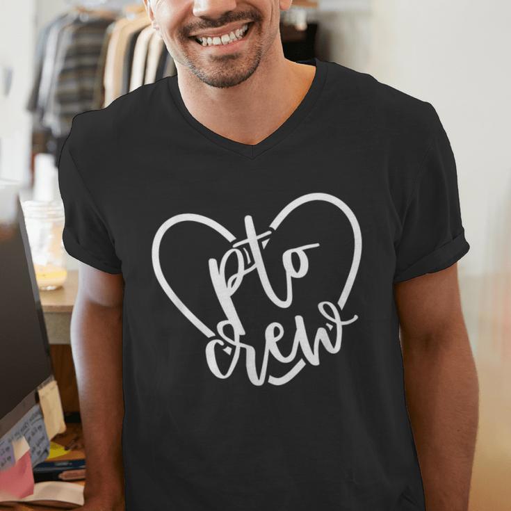 PTO Crew Back To School Matching Group Parent Teacher Men's V-Neck T-Shirt, funny gift PTO Crew Back To School Matching Group Parent Teacher Men's V-Neck T-Shirt, funny gift