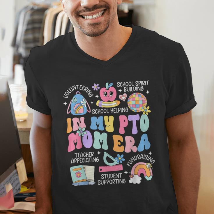 In My PTO Mom Parent Teacher Organization Back To School Men's V-Neck T-Shirt, funny gift In My PTO Mom Parent Teacher Organization Back To School Men's V-Neck T-Shirt, funny gift
