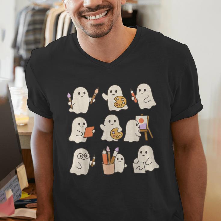 Pumpkin Pi Math Teacher Geek Men's V-Neck T-Shirt, funny gift Pumpkin Pi Math Teacher Geek Men's V-Neck T-Shirt, funny gift