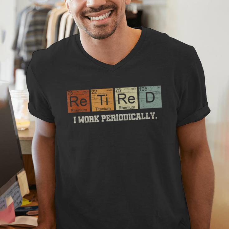 Retired Chemistry Teacher Science Retirement Chemistry Men's V-Neck T-Shirt, Science Teacher Shirts, funny gift Retired Chemistry Teacher Science Retirement Chemistry Men's V-Neck T-Shirt, Science Teacher Shirts, funny gift