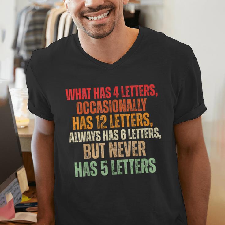 Riddle Wordplay Joke For Grammar Nerds And Teachers Men's V-Neck T-Shirt, funny gift Riddle Wordplay Joke For Grammar Nerds And Teachers Men's V-Neck T-Shirt, funny gift
