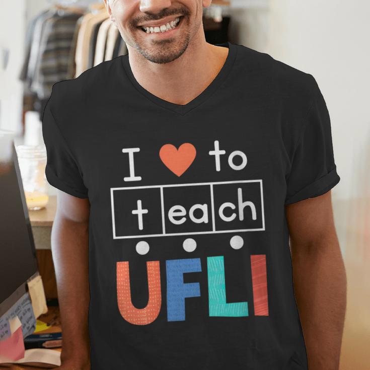 Science Of Reading I Love To Teach UFLI Teacher Literacy Men's V-Neck T-Shirt, Science Teacher Shirts, funny gift Science Of Reading I Love To Teach UFLI Teacher Literacy Men's V-Neck T-Shirt, Science Teacher Shirts, funny gift