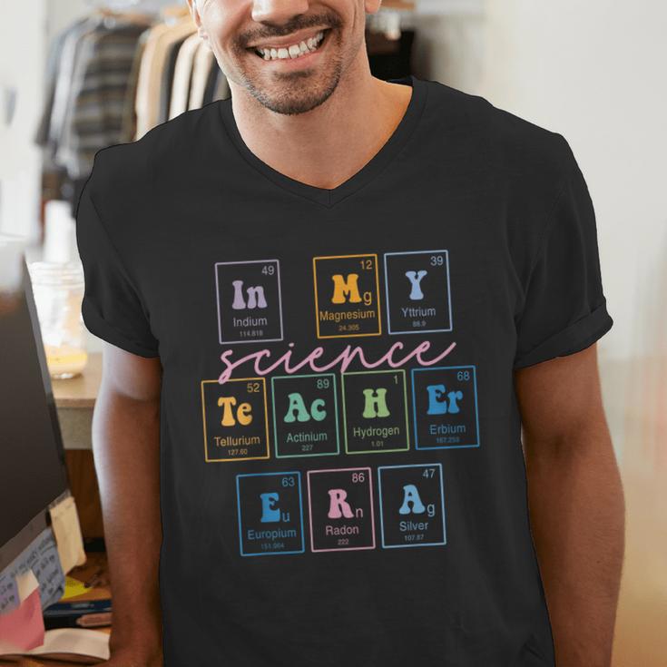 In My Science Teacher Era Science Teacher Men's V-Neck T-Shirt, Science Teacher Shirts, funny gift