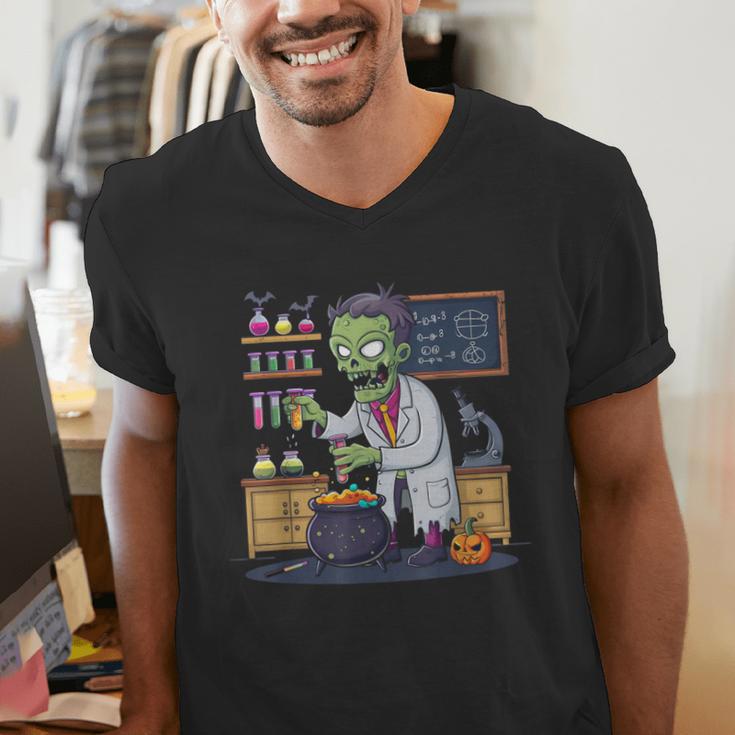 Science Teacher Halloween Shirt Zombie Chemistry Scientist Men's V-Neck T-Shirt, Science Teacher Shirts, funny gift Science Teacher Halloween Shirt Zombie Chemistry Scientist Men's V-Neck T-Shirt, Science Teacher Shirts, funny gift