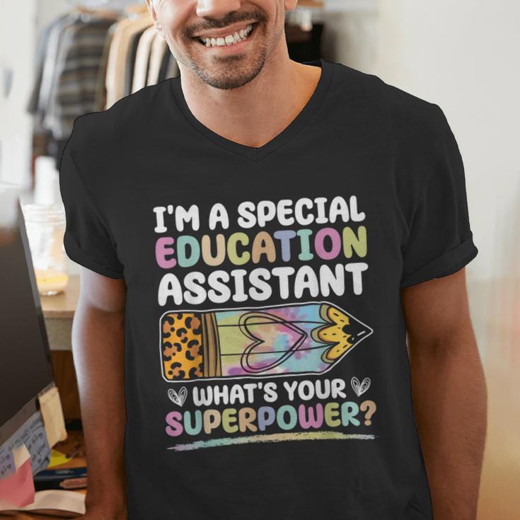 Special Educational Assistant And Sped Teacher Men's V-Neck T-Shirt, funny gift Special Educational Assistant And Sped Teacher Men's V-Neck T-Shirt, funny gift