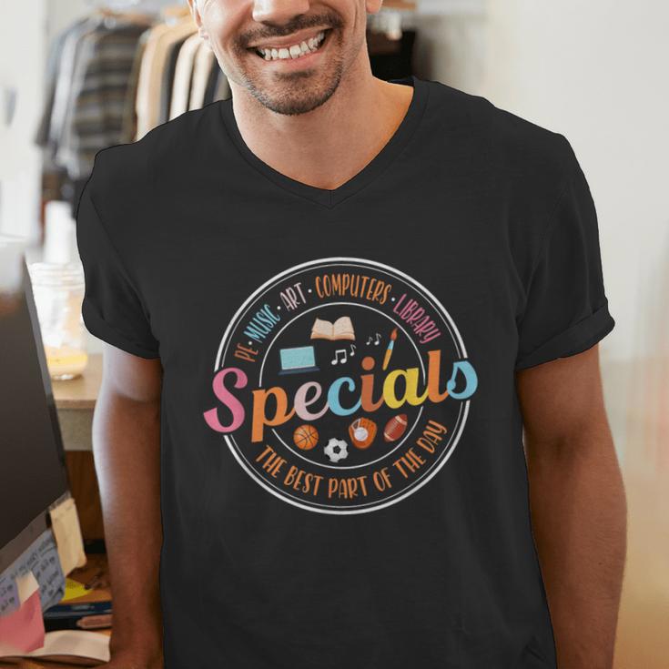 Special Teacher Music Art Library Physical Education Men's V-Neck T-Shirt, funny gift Special Teacher Music Art Library Physical Education Men's V-Neck T-Shirt, funny gift