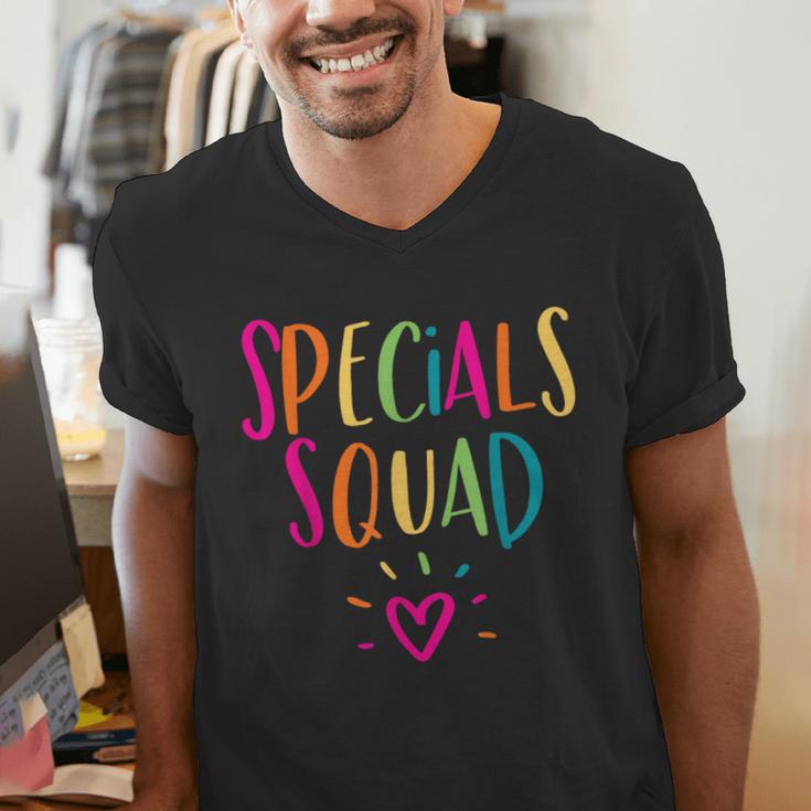 Specials Squad Art Music PE Tech Gym Teacher Team Men's V-Neck T-Shirt, Pe Teacher Shirts, funny gift Specials Squad Art Music PE Tech Gym Teacher Team Men's V-Neck T-Shirt, Pe Teacher Shirts, funny gift