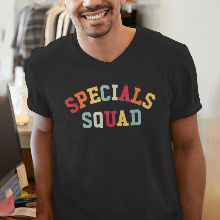 Specials Squad Co-Curricular Teachers Team For Men Women Men's V-Neck T-Shirt, funny gift Specials Squad Co-Curricular Teachers Team For Men Women Men's V-Neck T-Shirt, funny gift