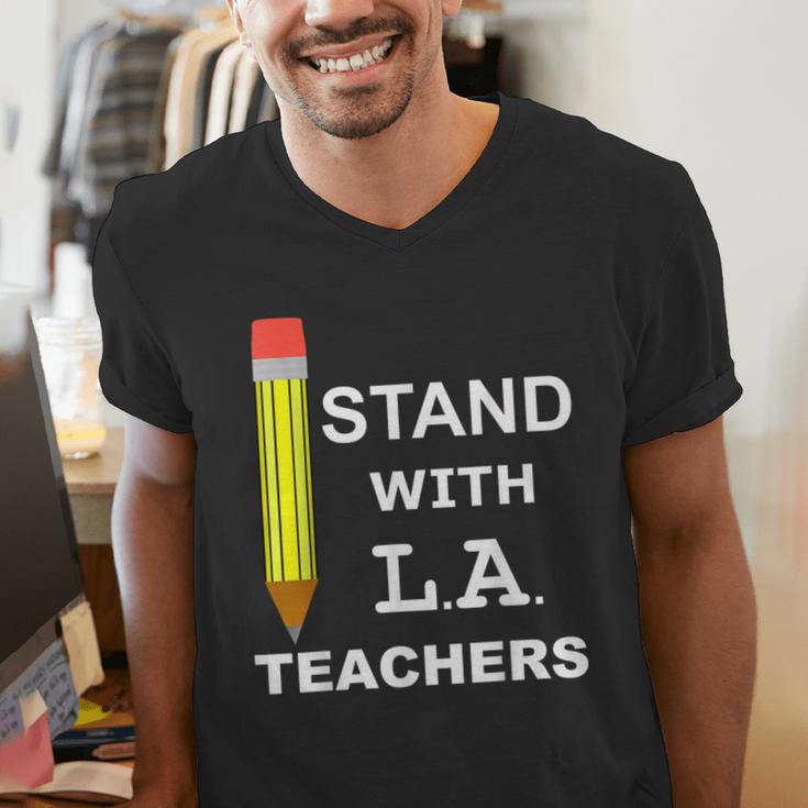 Stand With LA Teachers Tshirt United Los Angeles T Shirt Men Women Kids Men's V-Neck T-Shirt, funny gift Stand With LA Teachers Tshirt United Los Angeles T Shirt Men Women Kids Men's V-Neck T-Shirt, funny gift