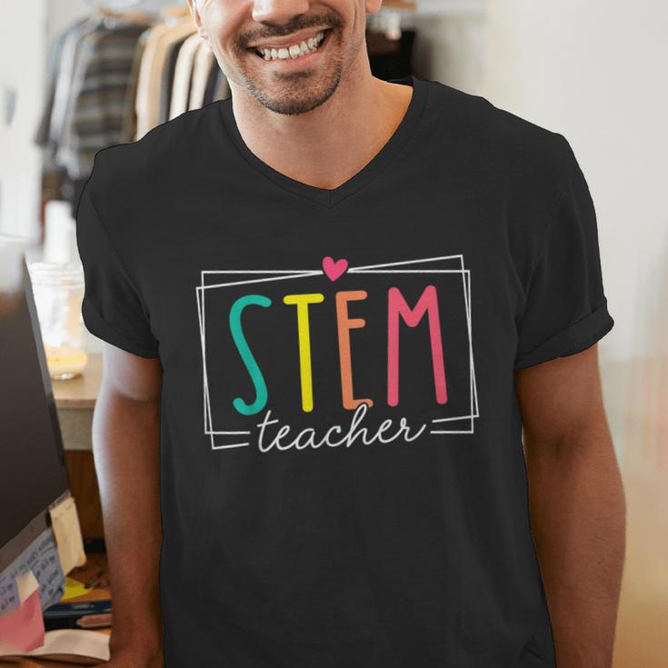 STEM Teacher Science Appreciation Women Back To School Men's V-Neck T-Shirt, Science Teacher Shirts, funny gift STEM Teacher Science Appreciation Women Back To School Men's V-Neck T-Shirt, Science Teacher Shirts, funny gift