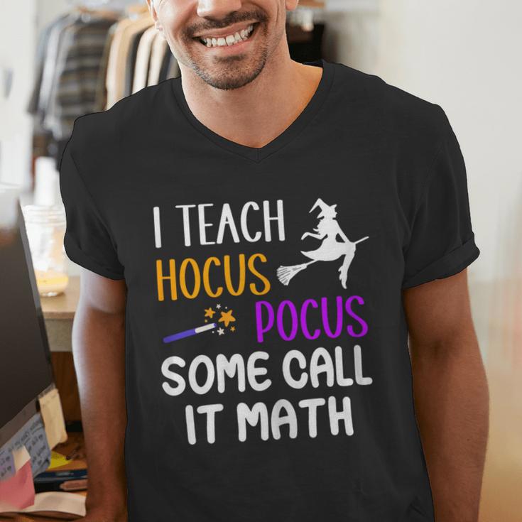I Teach Hocus Pocus Some Call It Math Teacher Men's V-Neck T-Shirt, funny gift I Teach Hocus Pocus Some Call It Math Teacher Men's V-Neck T-Shirt, funny gift