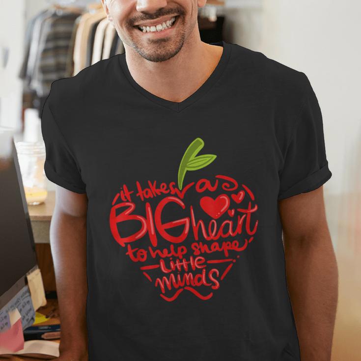 Teacher Day T Shirt Appreciation Day Apple Teach Learn Men's V-Neck T-Shirt, funny gift Teacher Day T Shirt Appreciation Day Apple Teach Learn Men's V-Neck T-Shirt, funny gift