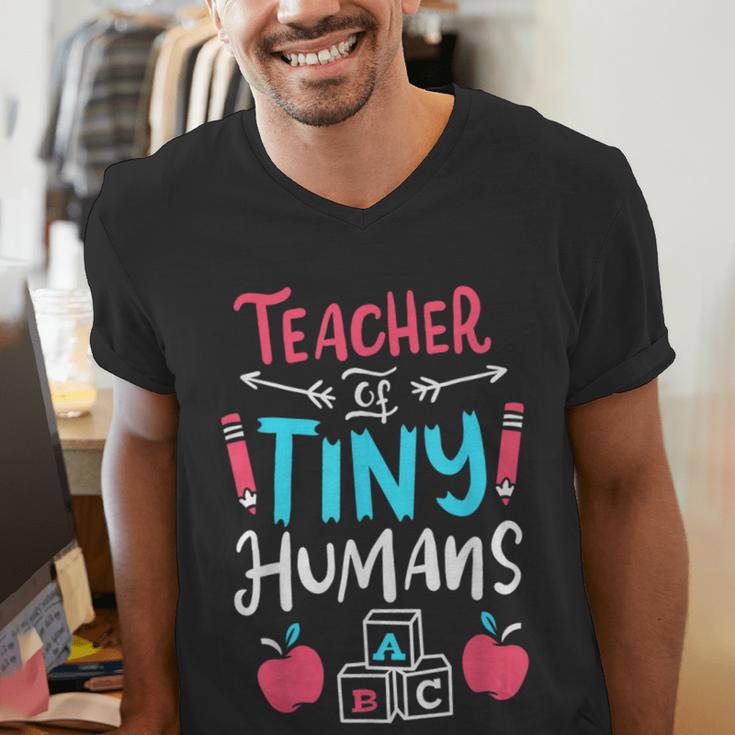 Teacher Preschool Pre K Kindergarten Men's V-Neck T-Shirt, funny gift Teacher Preschool Pre K Kindergarten Men's V-Neck T-Shirt, funny gift