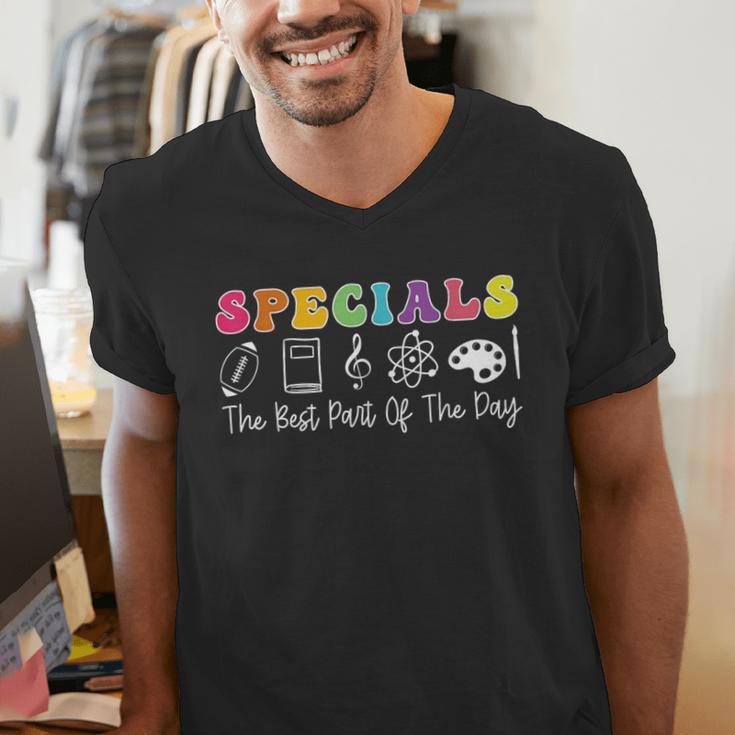 Teacher Specials The Best Part Of The Day Specials Squad Men's V-Neck T-Shirt, funny gift Teacher Specials The Best Part Of The Day Specials Squad Men's V-Neck T-Shirt, funny gift