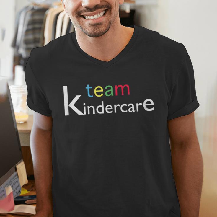Team Kindercare Teacher Back To School Shirt T-Shirt Men's V-Neck T-Shirt, funny gift Team Kindercare Teacher Back To School Shirt T-Shirt Men's V-Neck T-Shirt, funny gift