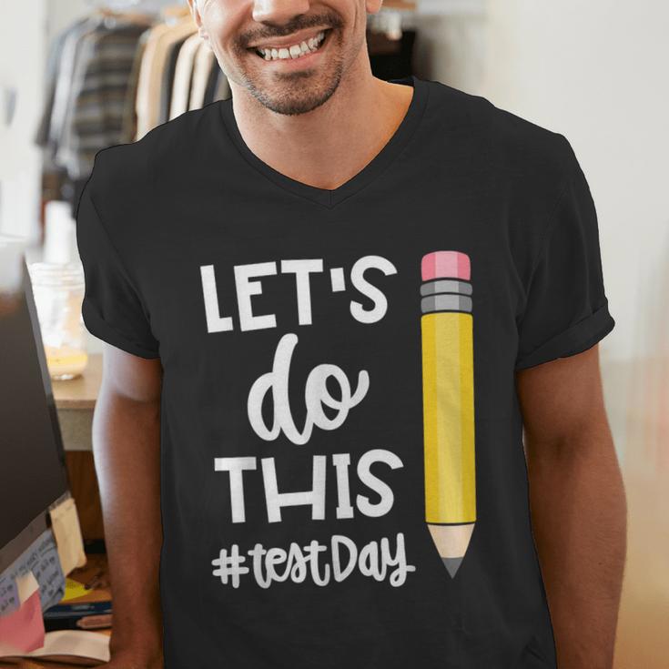Lets Do This Test Day State Testing Teacher Motivational Men's V-Neck T-Shirt, funny gift Lets Do This Test Day State Testing Teacher Motivational Men's V-Neck T-Shirt, funny gift