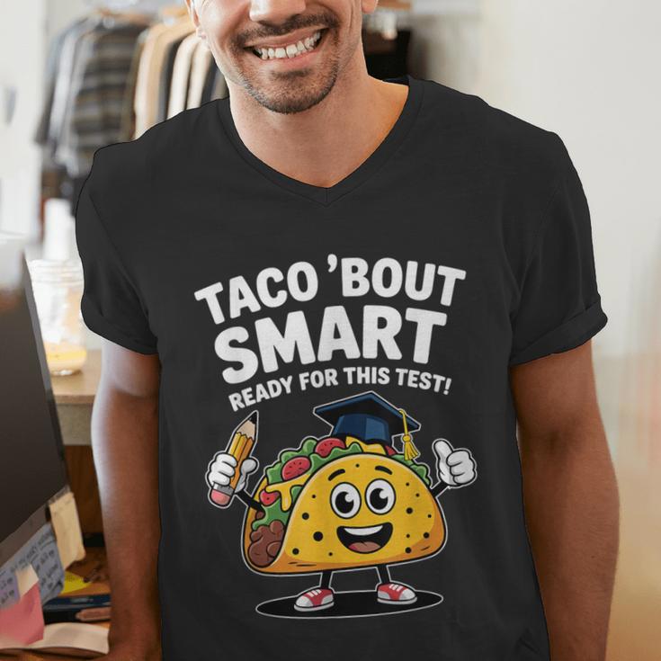 Test Day Teacher Shirt Motivational Testing Day Taco Testing Men's V-Neck T-Shirt, funny gift Test Day Teacher Shirt Motivational Testing Day Taco Testing Men's V-Neck T-Shirt, funny gift