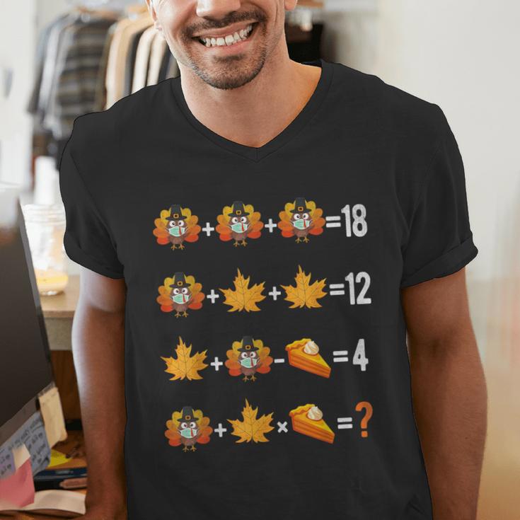 Thanksgiving Order Of Operations Quiz Math Teacher Life Men's V-Neck T-Shirt, funny gift Thanksgiving Order Of Operations Quiz Math Teacher Life Men's V-Neck T-Shirt, funny gift