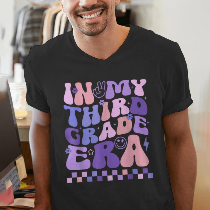 In My Third Grade Era 3rd Grade Teacher Student Boy Girl Men's V-Neck T-Shirt, funny gift In My Third Grade Era 3rd Grade Teacher Student Boy Girl Men's V-Neck T-Shirt, funny gift