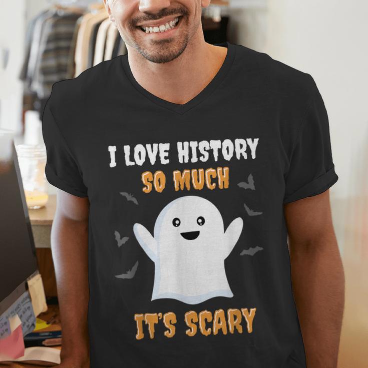 History Teacher Halloween History Class School For Men Women Kids Men's V-Neck T-Shirt, History Teacher Shirts, funny gift