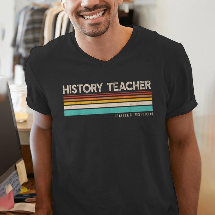 History Teacher Limited Edition Retro History Education Men's V-Neck T-Shirt, History Teacher Shirts, funny gift History Teacher Limited Edition Retro History Education Men's V-Neck T-Shirt, History Teacher Shirts, funny gift