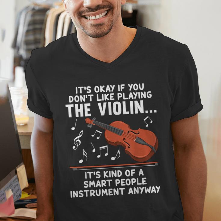 Violin Player Costume For Men Women Violin Teacher Violinist Men's V-Neck T-Shirt, funny gift Violin Player Costume For Men Women Violin Teacher Violinist Men's V-Neck T-Shirt, funny gift