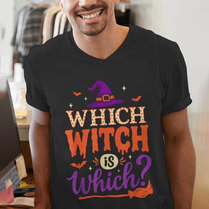 Which Witch Is Which Halloween For Women Men English Teacher Men's V-Neck T-Shirt, English Teacher Shirts, funny gift