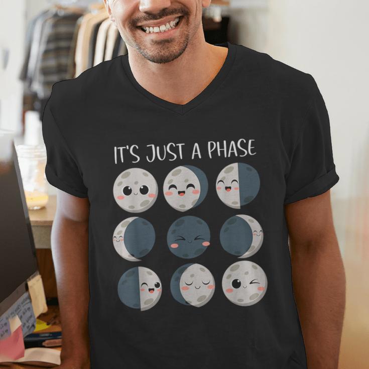Women Science Teacher Moon Phases Scientist Back To School Men's V-Neck T-Shirt, Science Teacher Shirts, funny gift Women Science Teacher Moon Phases Scientist Back To School Men's V-Neck T-Shirt, Science Teacher Shirts, funny gift