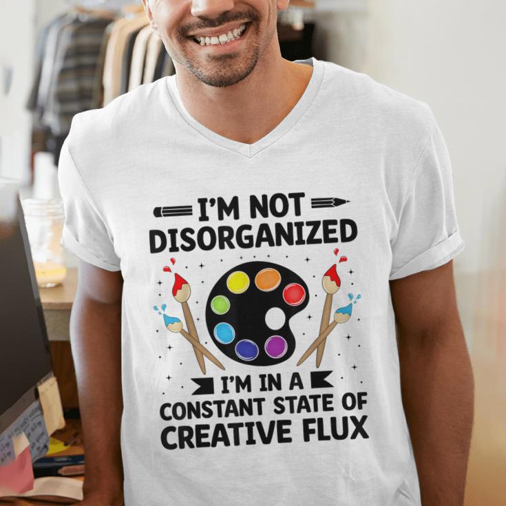 Art Teacher School Teacher Art Teachers School Men's V-Neck T-Shirt, funny gift