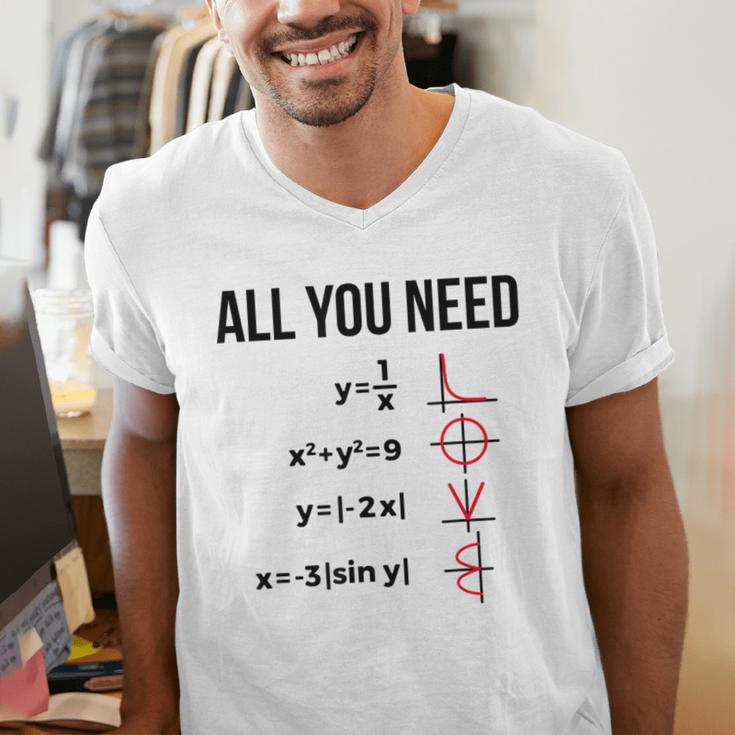Math Graphs Mathematics Math Teacher Men's V-Neck T-Shirt, funny gift Math Graphs Mathematics Math Teacher Men's V-Neck T-Shirt, funny gift