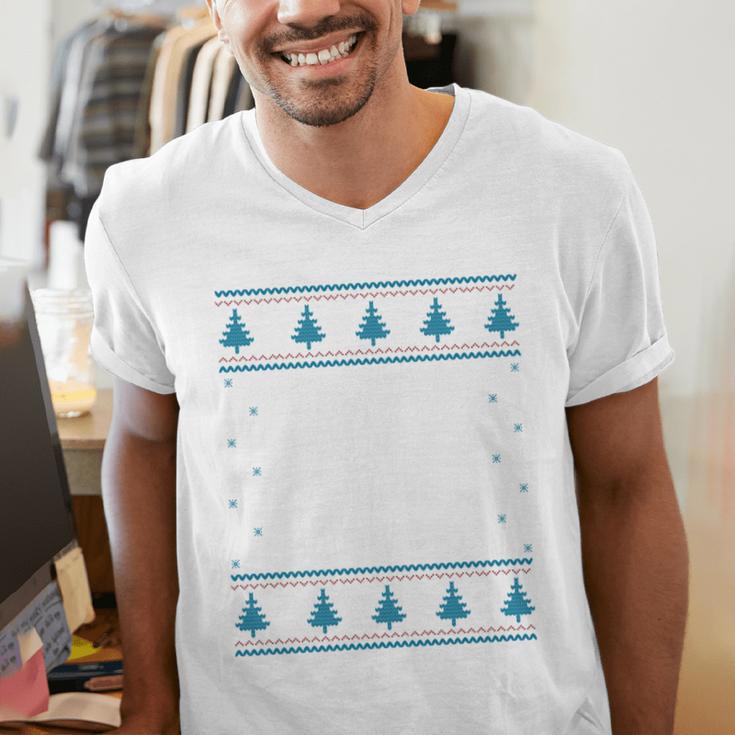 Santas Favorite Band Teacher Christmas Men's V-Neck T-Shirt, funny gift