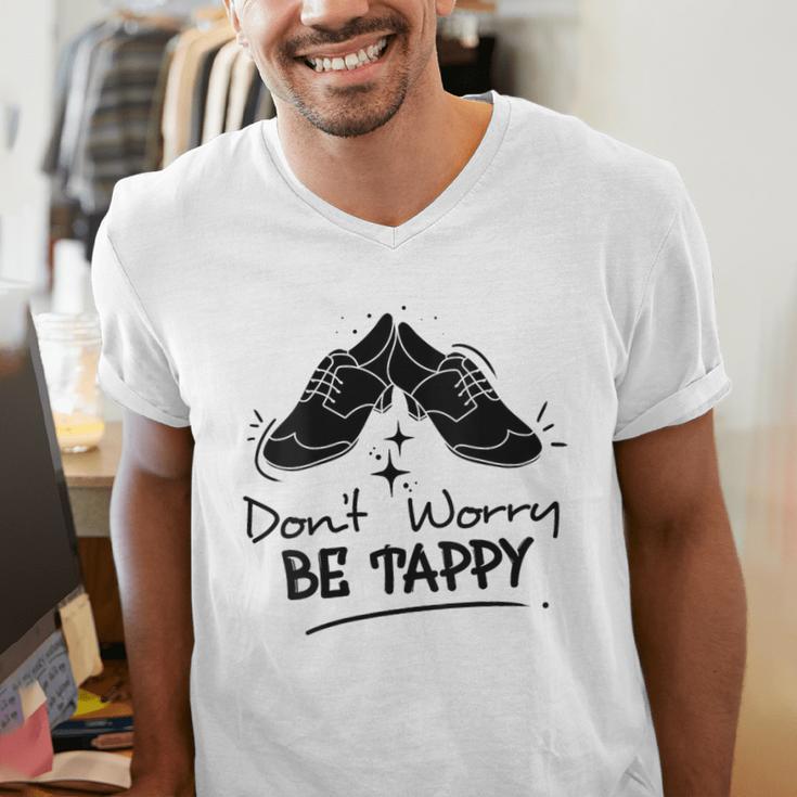 Tap Dancer Tap Dancing Shoes Tap Dance Teacher Men's V-Neck T-Shirt, funny gift