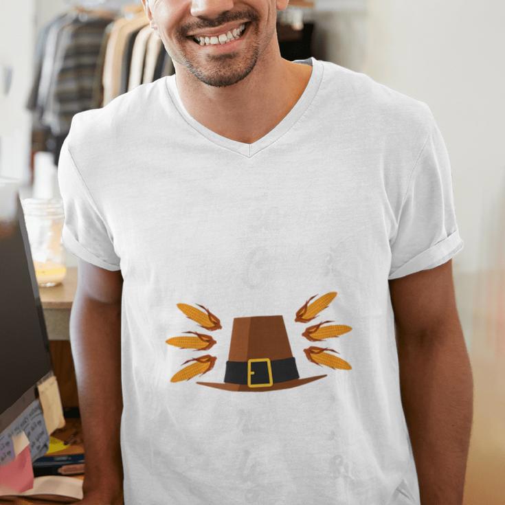 I Teach The Cutest Pre-K Pilgrims Thanksgiving Teacher Item Men's V-Neck T-Shirt, funny gift I Teach The Cutest Pre-K Pilgrims Thanksgiving Teacher Item Men's V-Neck T-Shirt, funny gift