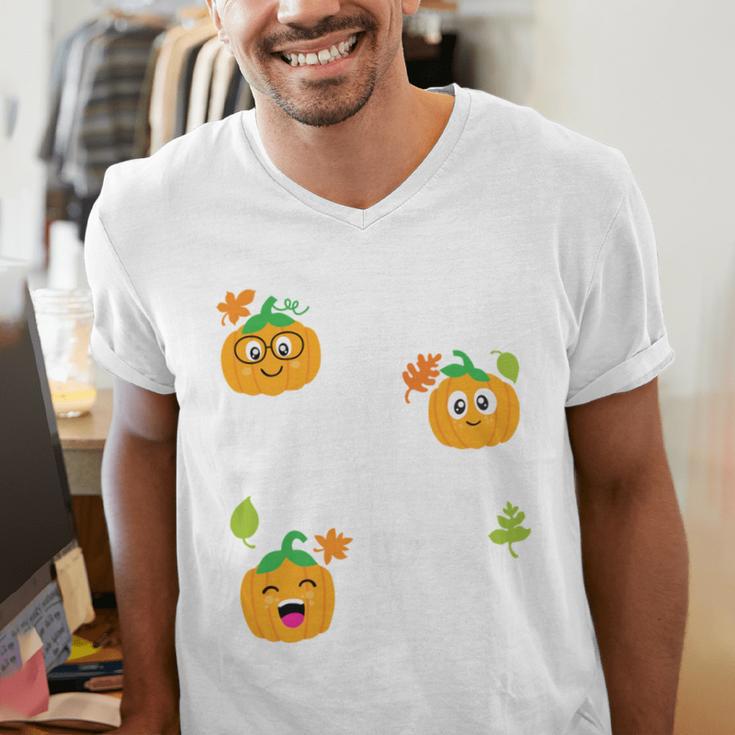 I Teach The Cutest Pumpkins In The Patch Teacher Men's V-Neck T-Shirt, funny gift I Teach The Cutest Pumpkins In The Patch Teacher Men's V-Neck T-Shirt, funny gift
