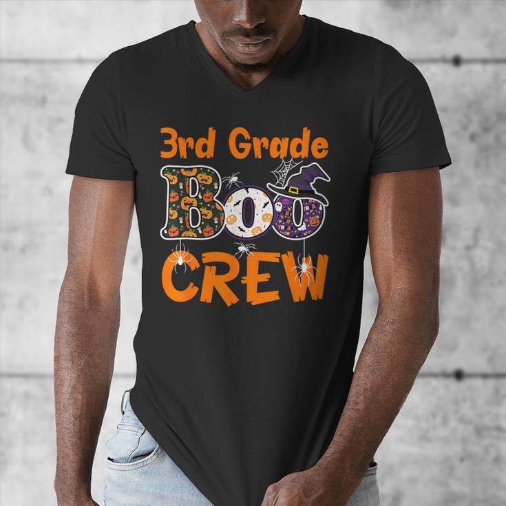 3rd Grade Boo Crew Halloween Teachers Students Costume Men's V-Neck T-Shirt, funny design 3rd Grade Boo Crew Halloween Teachers Students Costume Men's V-Neck T-Shirt, funny design