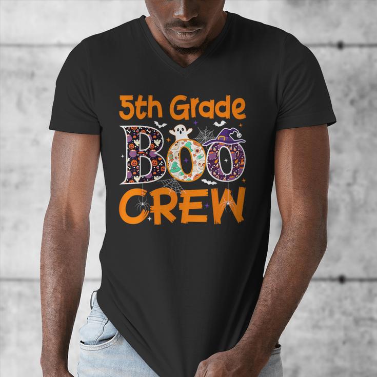 5th Grade Boo Crew Teacher Fifth Grade Halloween Men's V-Neck T-Shirt, funny design 5th Grade Boo Crew Teacher Fifth Grade Halloween Men's V-Neck T-Shirt, funny design