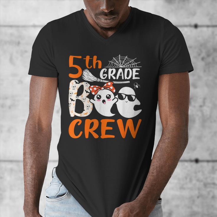 5th Grade Boo Crew Teachers Students Ghost Halloween Men's V-Neck T-Shirt, funny design 5th Grade Boo Crew Teachers Students Ghost Halloween Men's V-Neck T-Shirt, funny design
