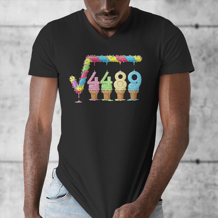 67 Ice Cream Drip Meme Square Root 4489 Slang Teacher Math Men's V-Neck T-Shirt, funny design 67 Ice Cream Drip Meme Square Root 4489 Slang Teacher Math Men's V-Neck T-Shirt, funny design